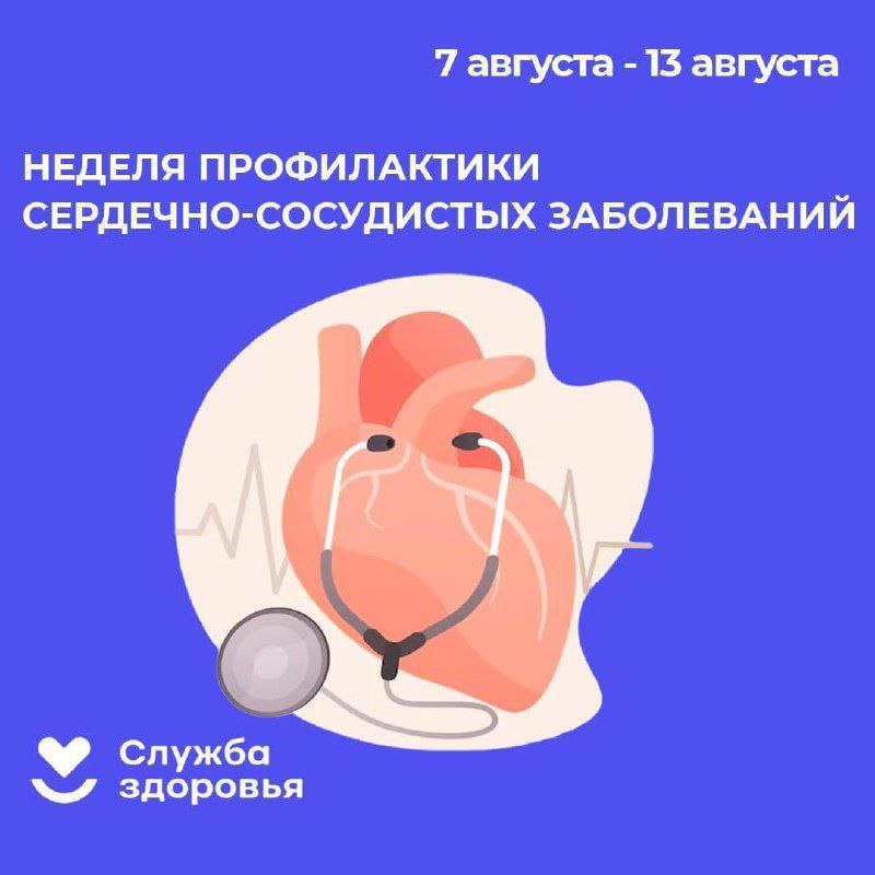 Неделя профилактики сердечно-сосудистых заболеваний..
