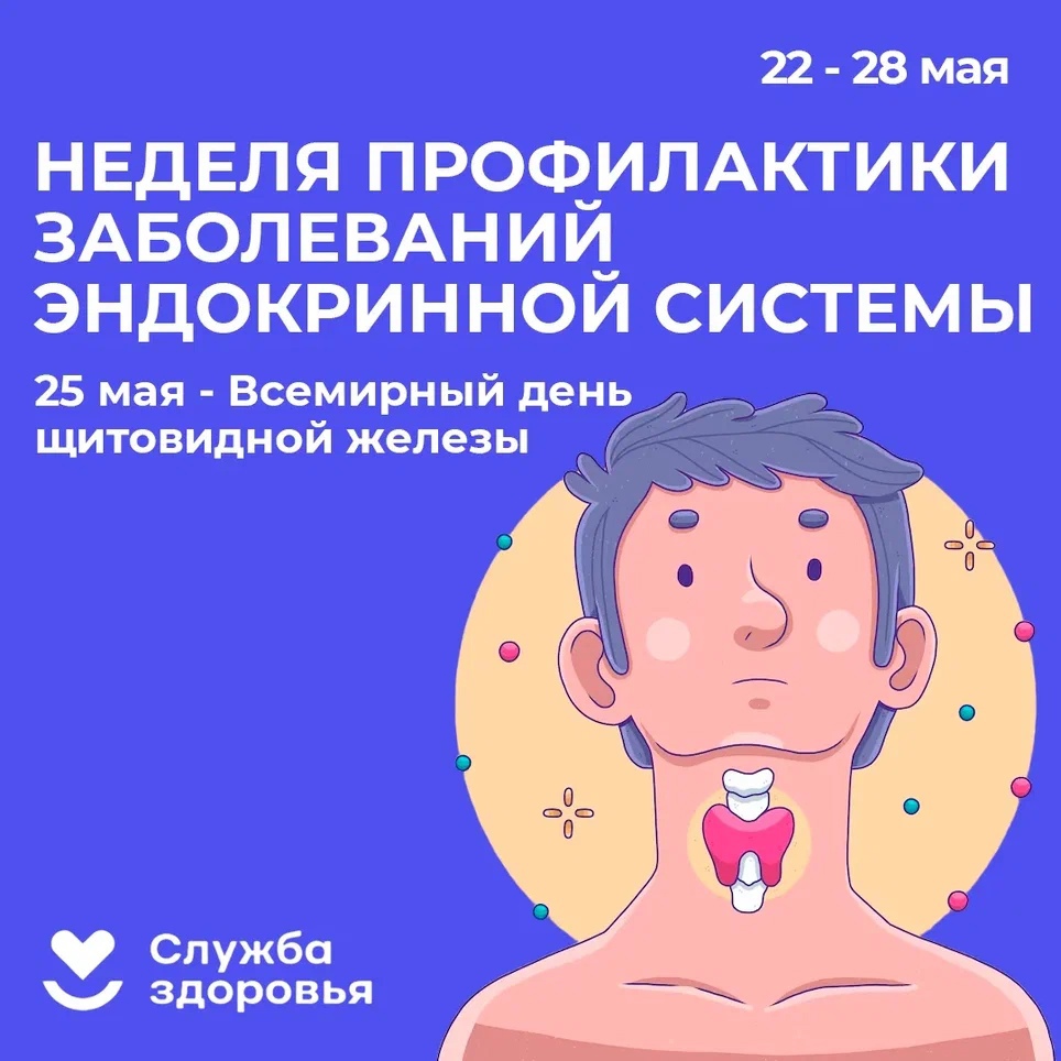 Неделя профилактики заболеваний эндокринной системы.